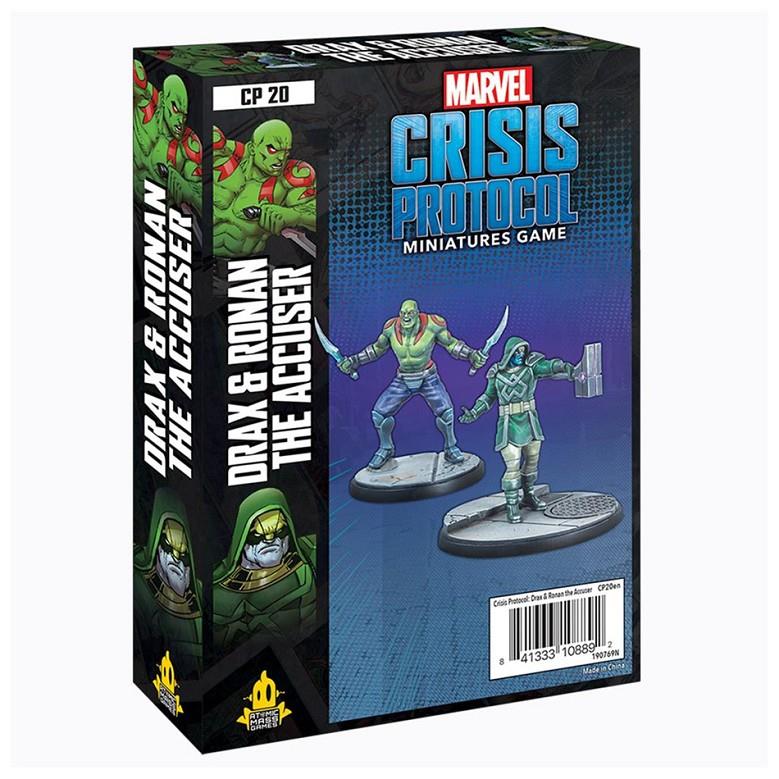 MARVEL CRISIS PROTOCOL: DRAX AND RONAN THE ACCUSER PACK (INGLÉS) | 841333108892