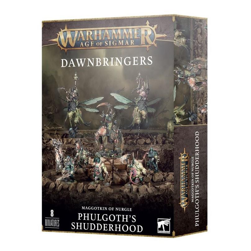 DAWNBRINGERS MAGGOTKIN OF NURGLE: PHULGOTH'S SHUDDERHOOD (ESPASMANDAD DE PHULGOTH) | 5011921200979 | GAMES WORKSHOP
