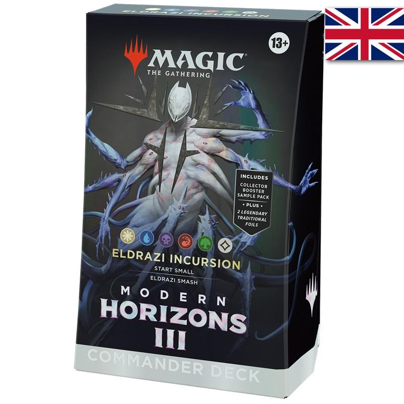 PREVENTA MAZO COMMANDER ELDRAZI INCURSION - MODERN HORIZONS 3 - MAGIC THE GATHERING - (INGLÉS) | 9999900000764