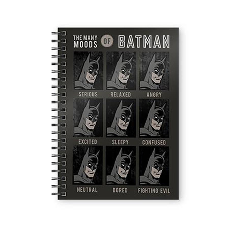 LIBRETA ESPIRAL BATMAN CARAS UNIVERSO DC | 8435450240409