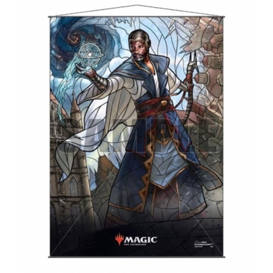 STAINED GLASS WALL SCROLL TEFERI  MAGIC THE GATHERING | 074427181741