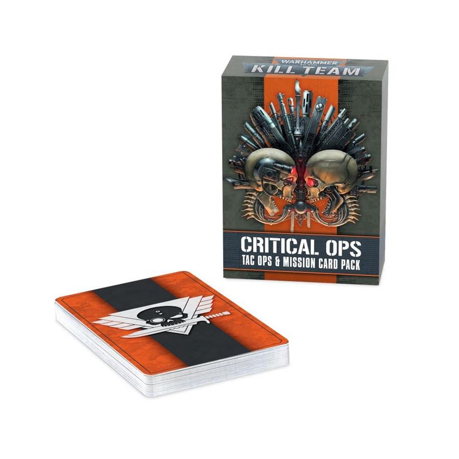KILL TEAM: CRITICAL OPS - TAC OPS & MISSION CARD PACK (INGLÉS) | 5011921153961