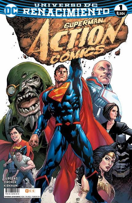 SUPERMAN: ACTION COMICS 01 (RENACIMIENTO) | 9788416945818 | JJURGENS, DAN