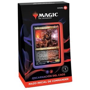 MAZO INICIAL DE COMMANDER - MAGIC THE GATHERING - ENCARNACIÓN DEL CAOS (ESPAÑOL) | 50109938900573
