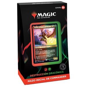 MAZO INICIAL DE COMMANDER - MAGIC THE GATHERING - DESTRUCCIÓN DRACÓNICA (ESPAÑOL) | 50109938900574