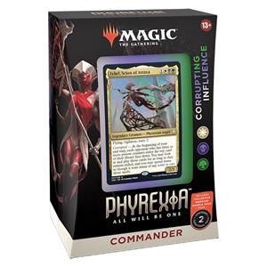 MAZO COMMANDER PHYREXIA ALL WILL BE ONE - MAGIC THE GATHERING - CORRUPTING INFLUENCE (INGLÉS) | 1951661855141