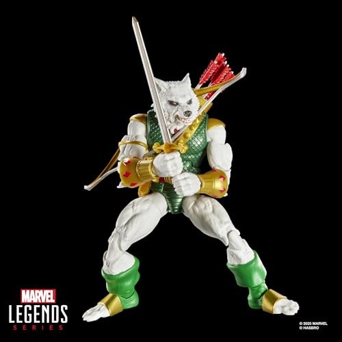 Hasbro Marvel Legends Spider-Man X Magic: the Gathering Man Wolf 6  Action Figure & Trading Card