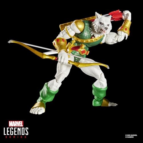 Hasbro Marvel Legends Spider-Man X Magic: the Gathering Man Wolf 6  Action Figure & Trading Card