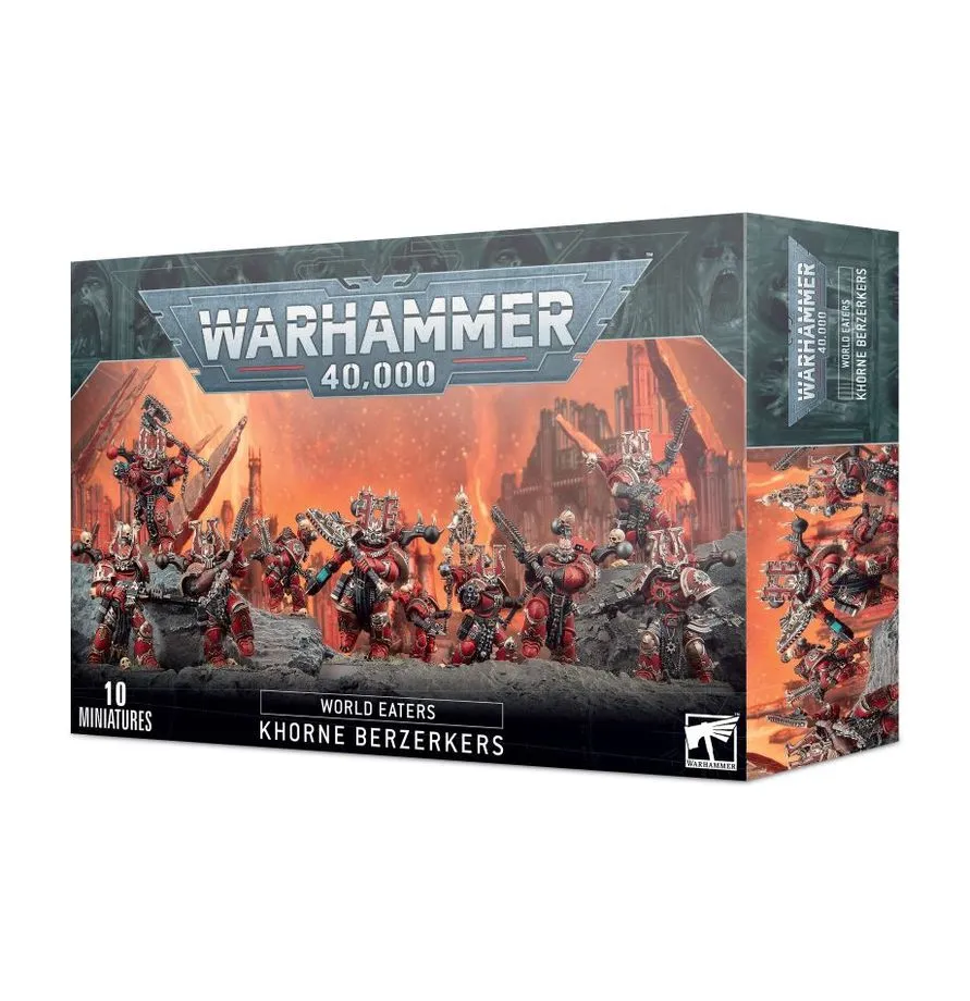 WORLD EATERS: KHORNE BERZERKERS - BERSÉRKERES DE KHORNE