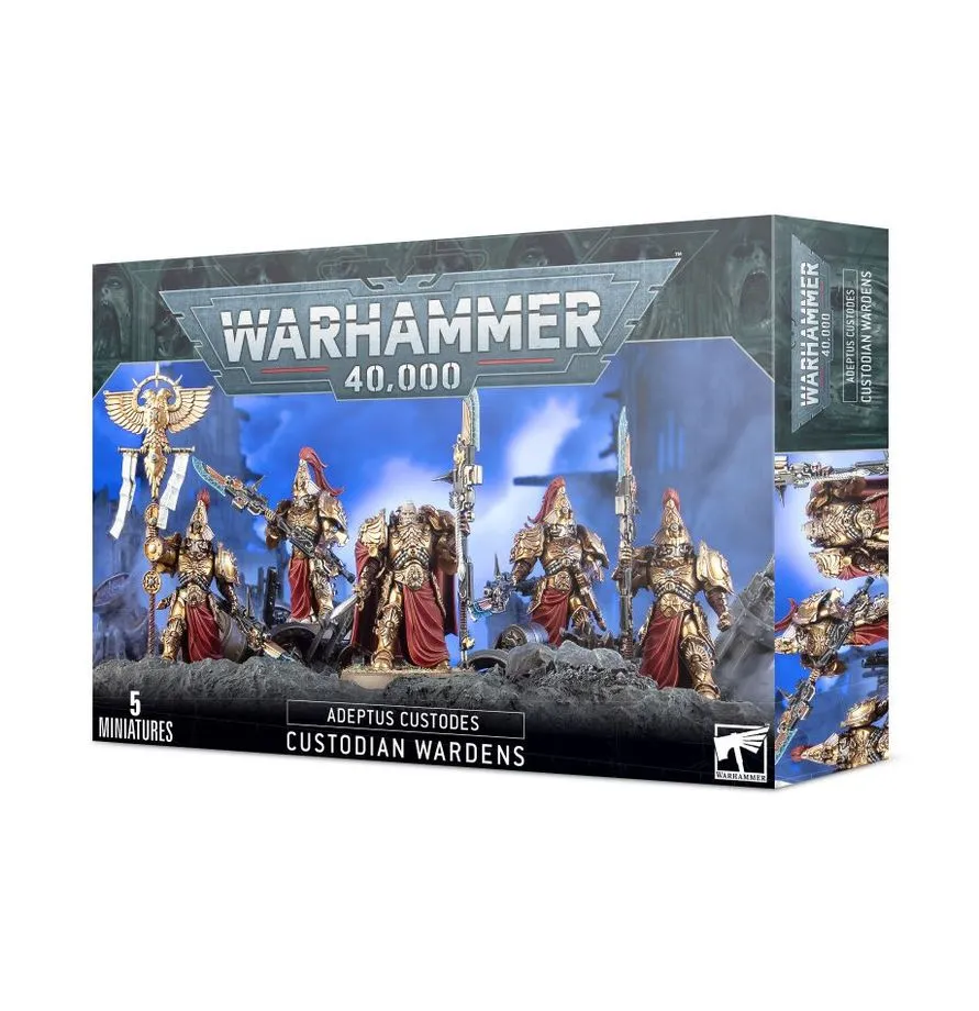 [99120108077] ADEPTUS CUSTODES: CUSTODIAN WARDENS - GUARDIANES CUSTODIOS