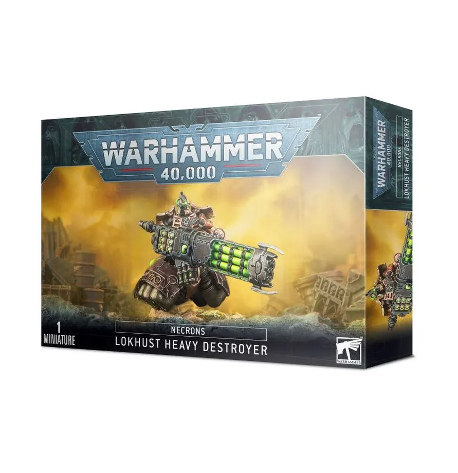 NECRONS: LOKHUST HEAVY DESTROYER - DESTRUCTOR PESADO LOKHUST -