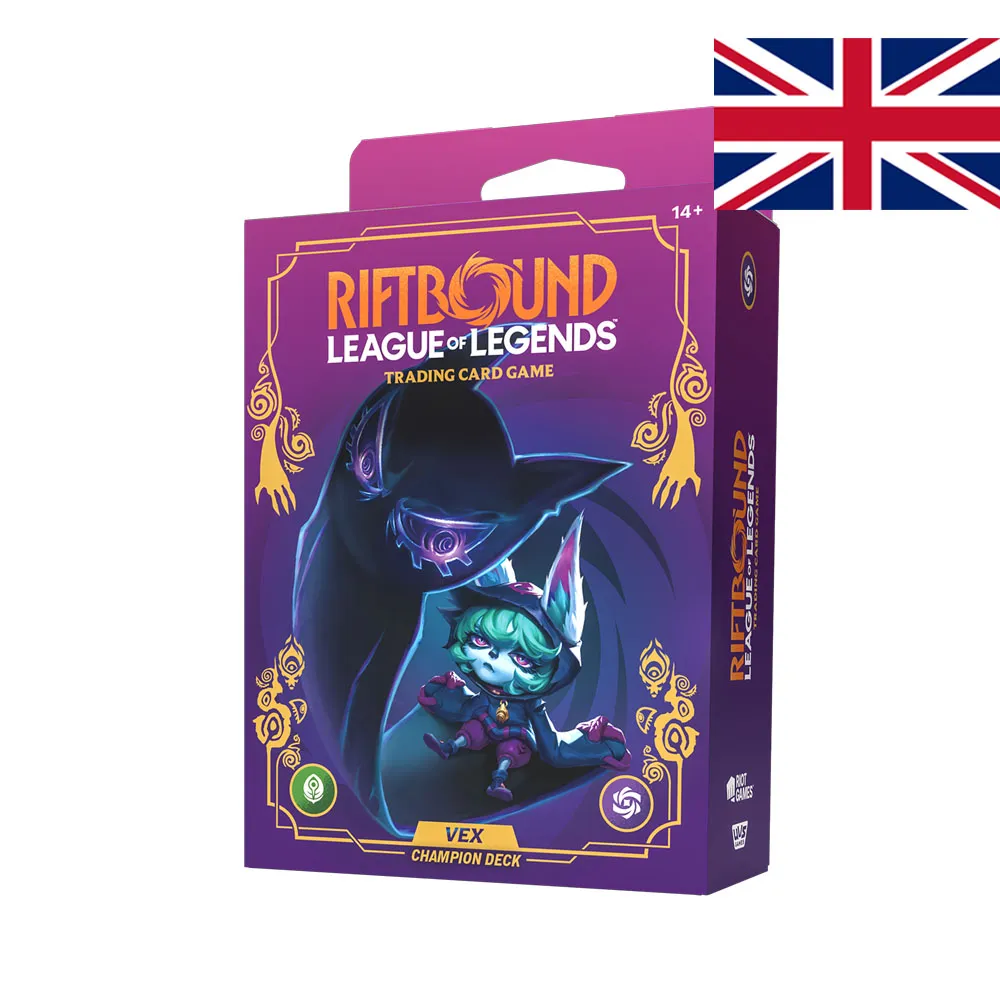 [810155274320] Riftbound: League of Legends TCG - Unleashed Champion Deck Vex (INGLÉS)
