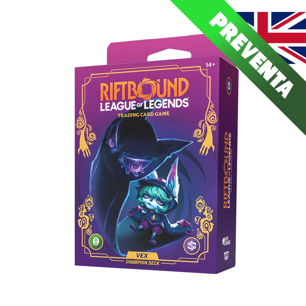 Riftbound: League of Legends TCG - Unleashed Champion Deck Vex (INGLÉS)