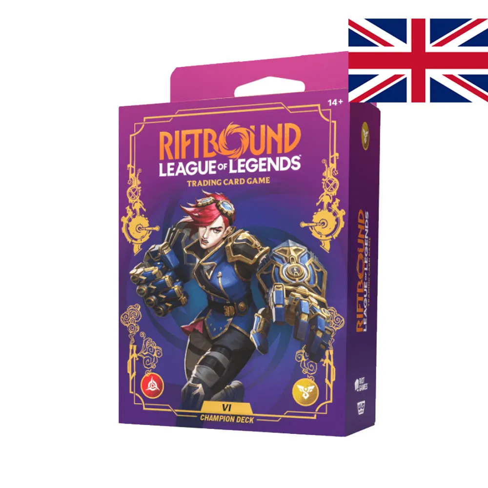 Riftbound: League of Legends TCG - Unleashed Champion Deck Vi (INGLÉS)