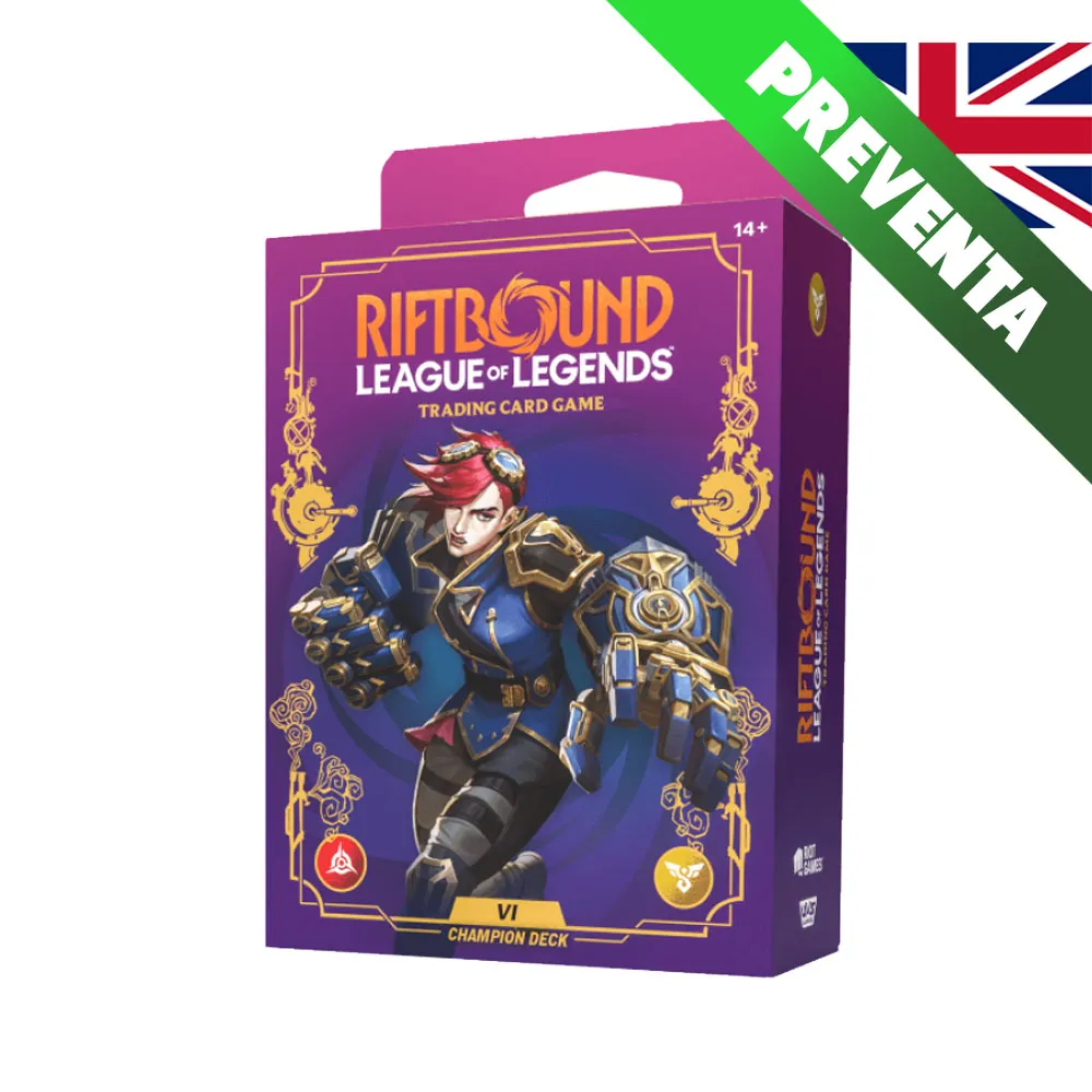 [810155274306] Riftbound: League of Legends TCG - Unleashed Champion Deck Vi (INGLÉS)