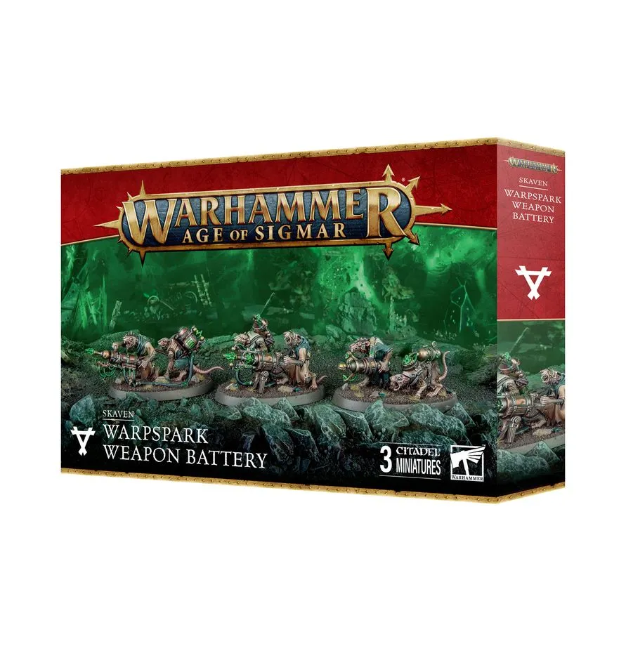 SKAVEN: WARPSPARK WEAPON BATTERY - BATERIA DE ARMAS BRUJAS