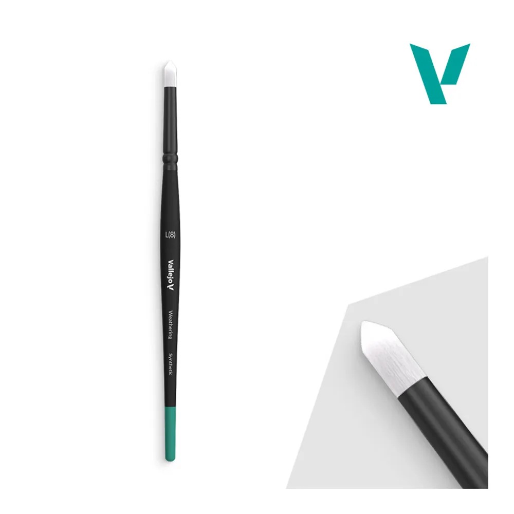 PINCEL REDONDO SINTÉTICO PEQUEÑO WEATHERING ROUND Nº 8