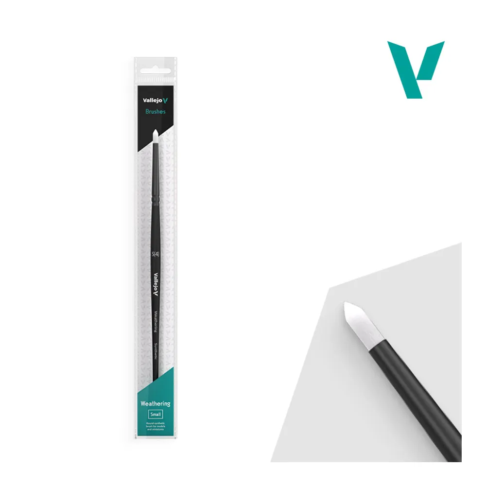 PINCEL REDONDO SINTÉTICO PEQUEÑO WEATHERING ROUND Nº 4