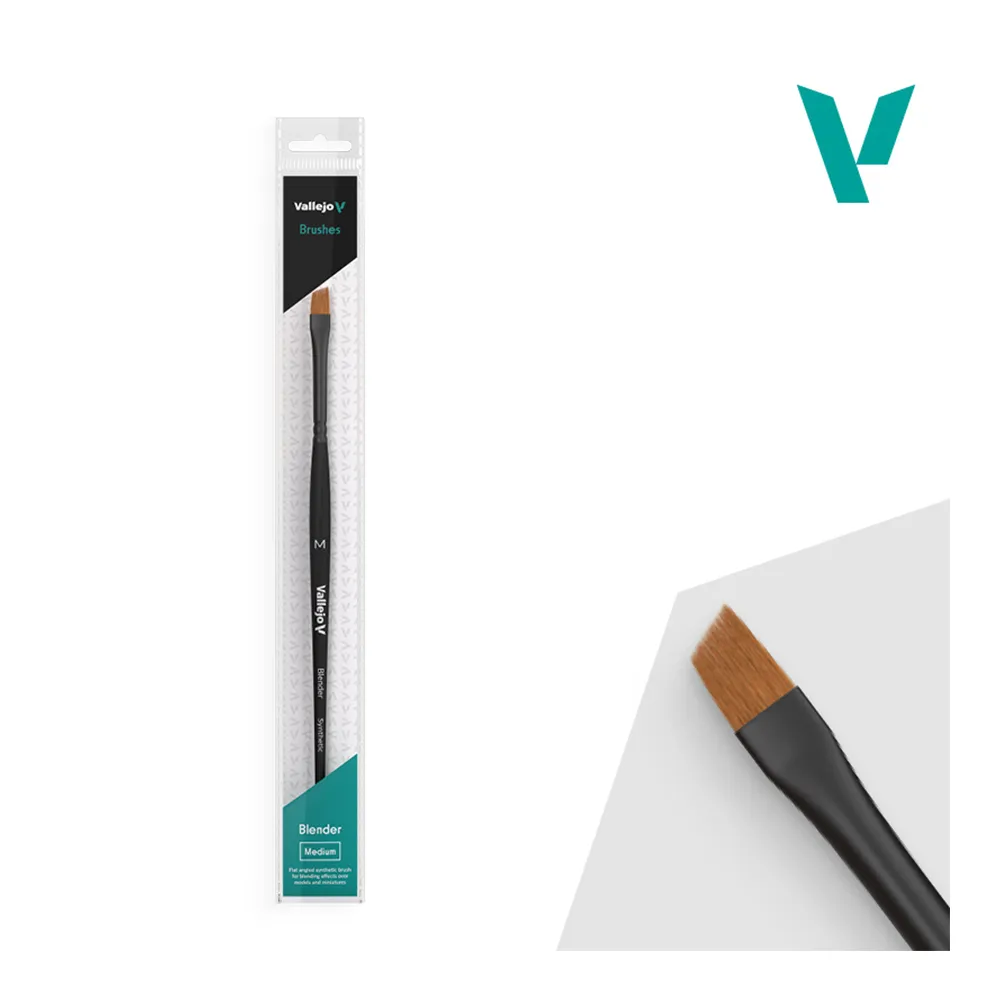 PINCEL ANGULAR SINTÉTICO BLENDER MEDIANO