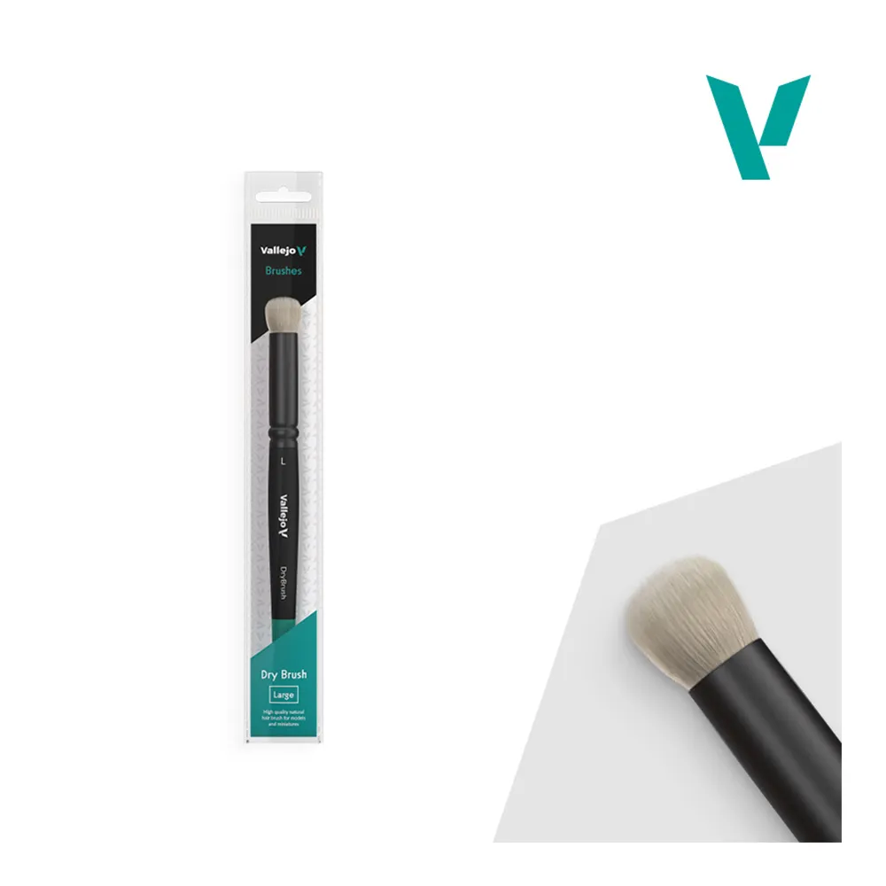 PINCEL PELO NATURAL DRY BRUSH GRANDE