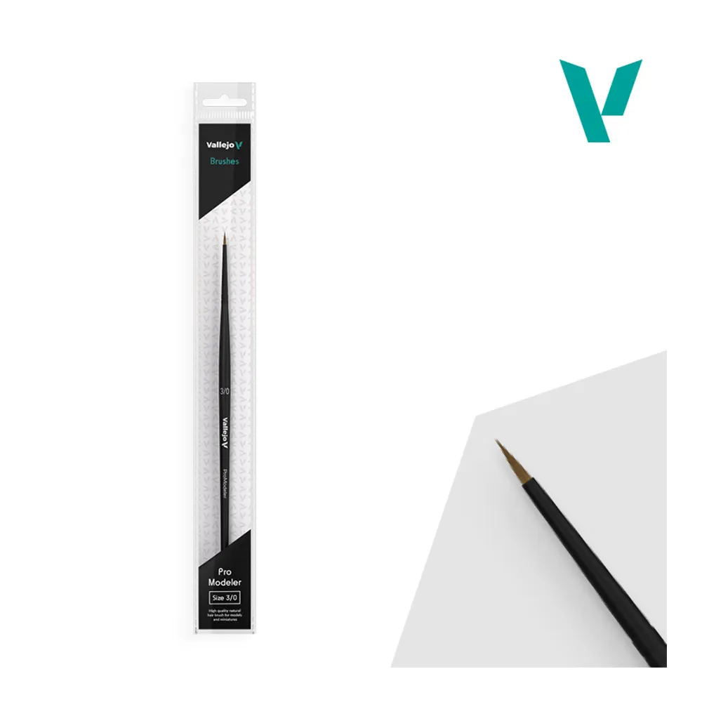 [8429551002110] PINCEL PELO NATURAL PRO-MODELER Nº 3/0