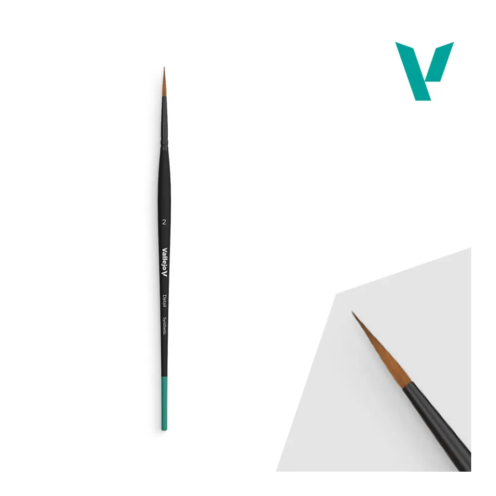 PINCEL DETALLE REDONDO SINTÉTICO DETAIL Nº 2