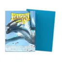 Dragon Shield Sleeves - Standard size - Matte Dual - Sky Blue & Silver (100 Sleeves)