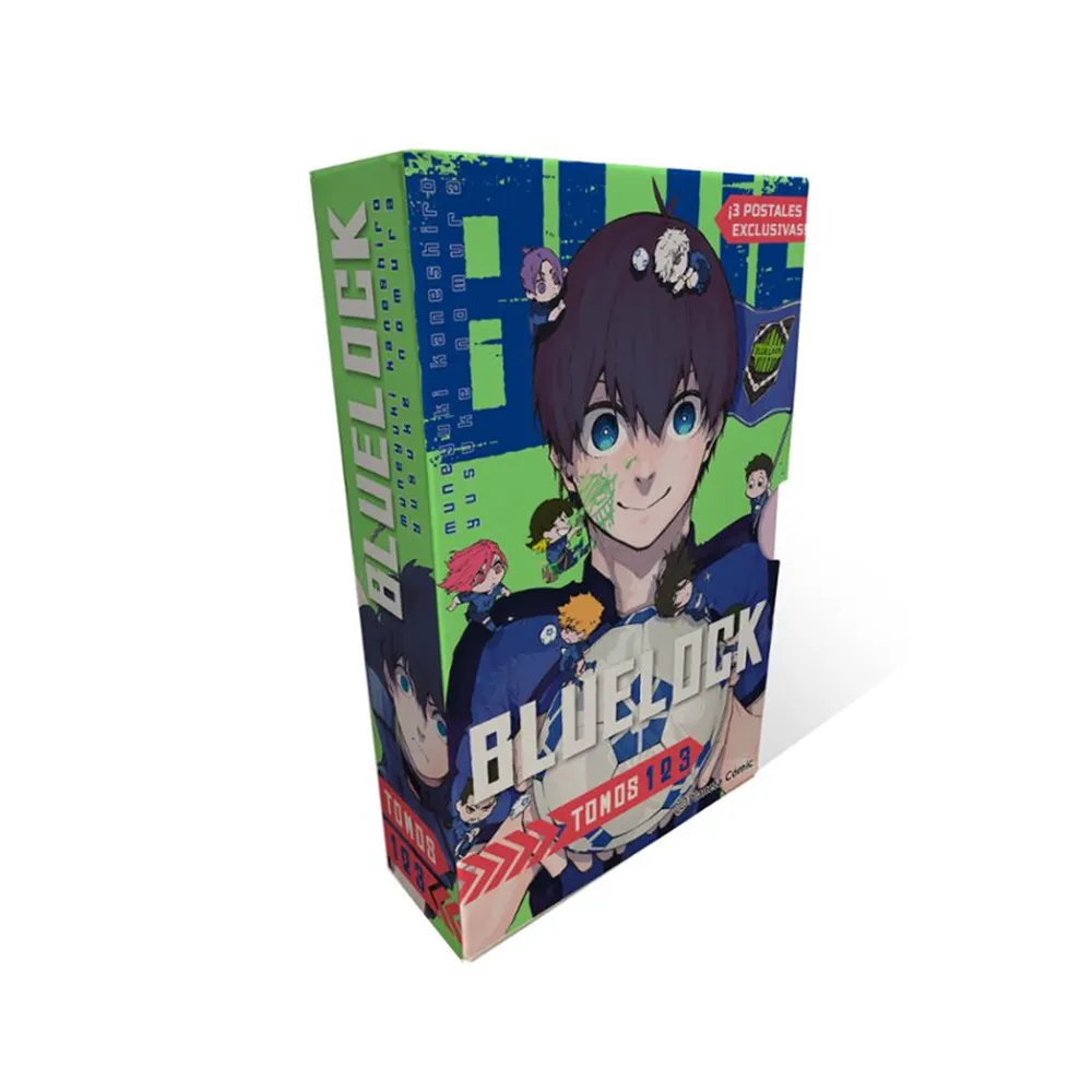[9788411610346] Shonen Starter Set Blue Lock nº 1+2+3