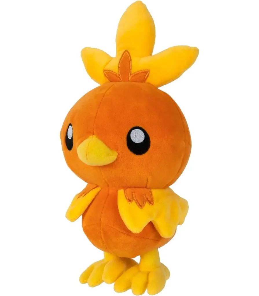 [191726399377] PELUCHE TORCHIC POKEMON 20 CM
