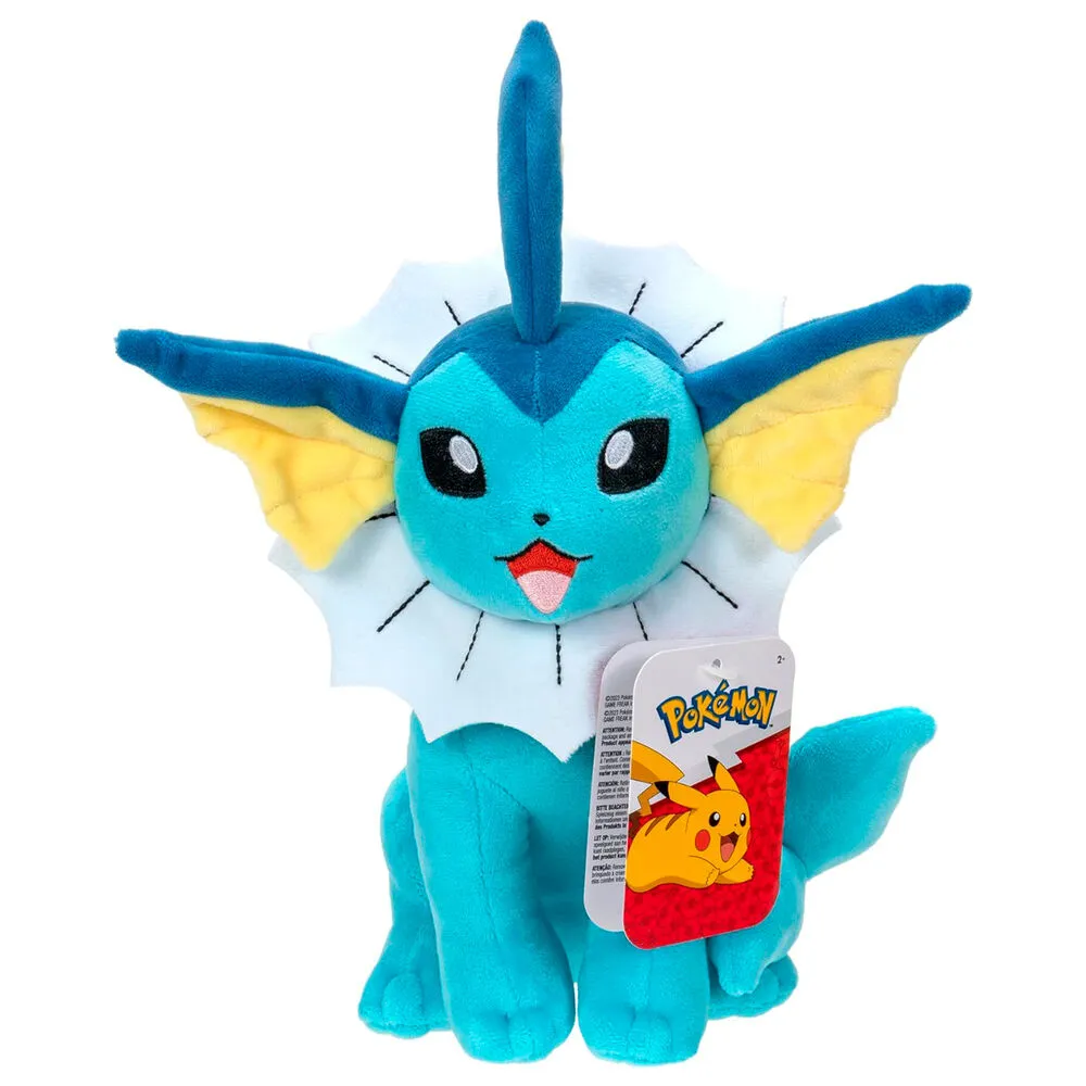 [191726481607] PELUCHE VAPOREON POKEMON 20 CM
