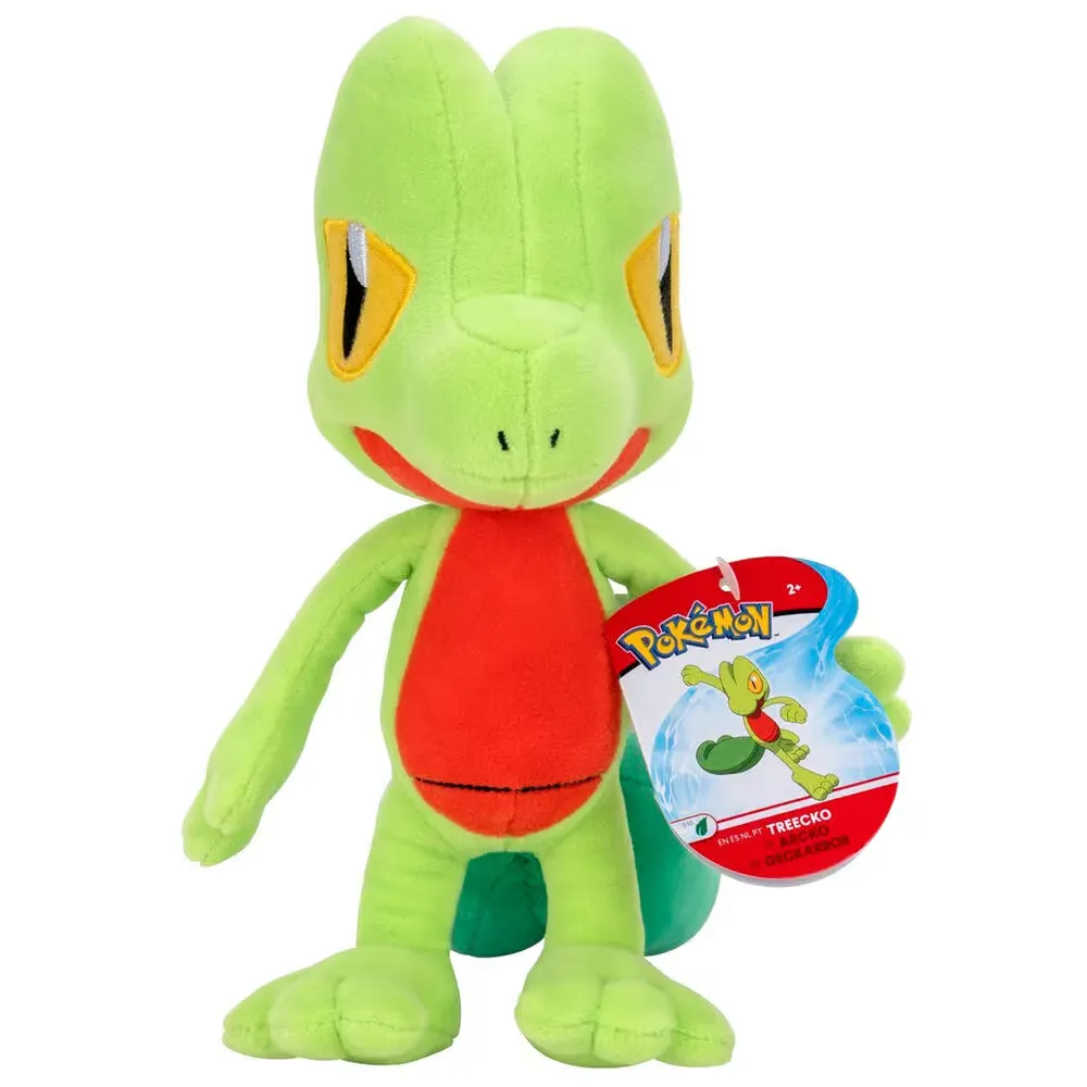 [191726516682] PELUCHE TREECKO POKEMON 20 CM