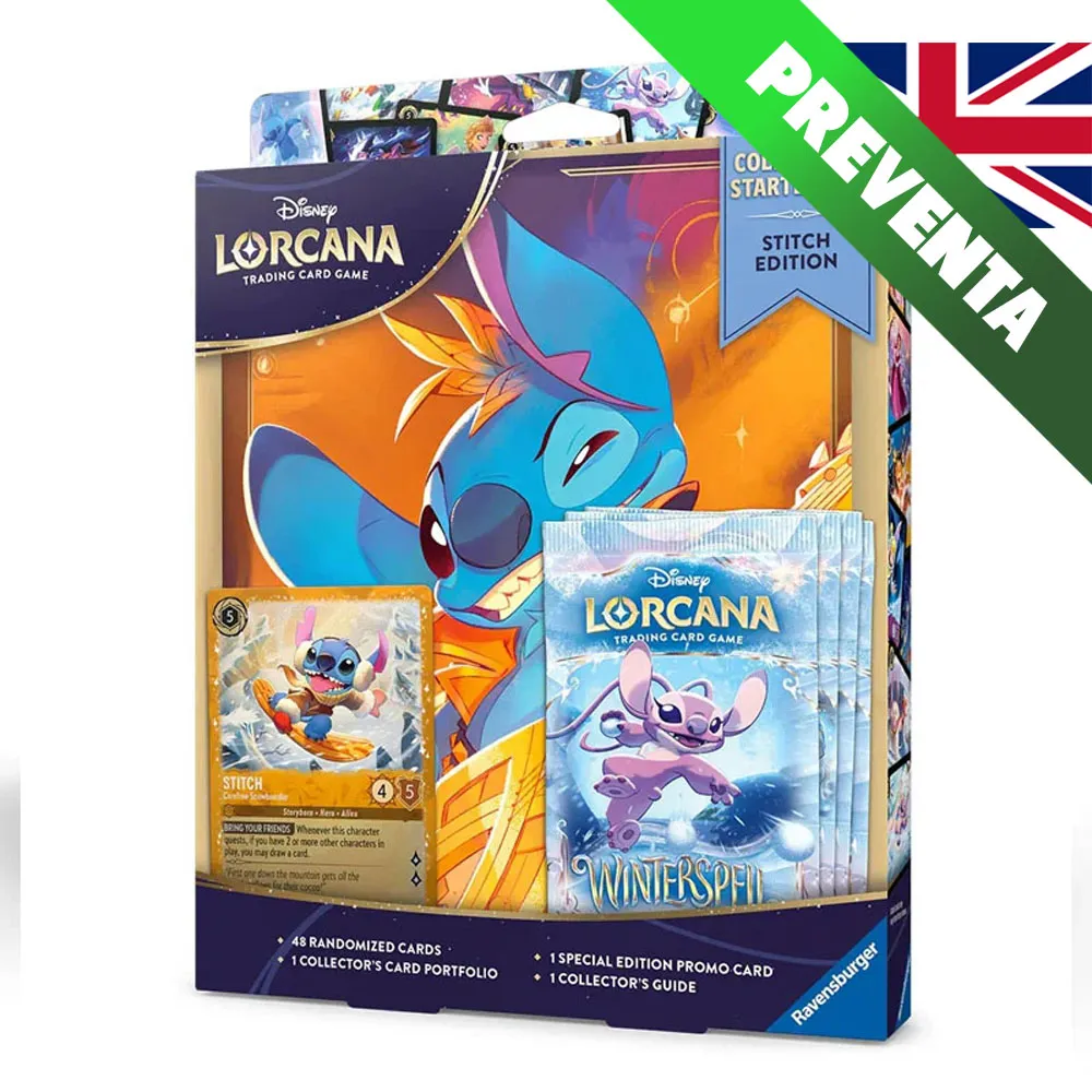 [4050368900272] Collection Starter Stitch Inglés Winterspell - Disney Lorcana TCG