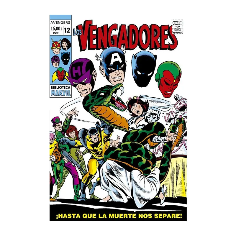 [9791370134044] BIBLIOTECA MARVEL 111. LOS VENGADORES 12