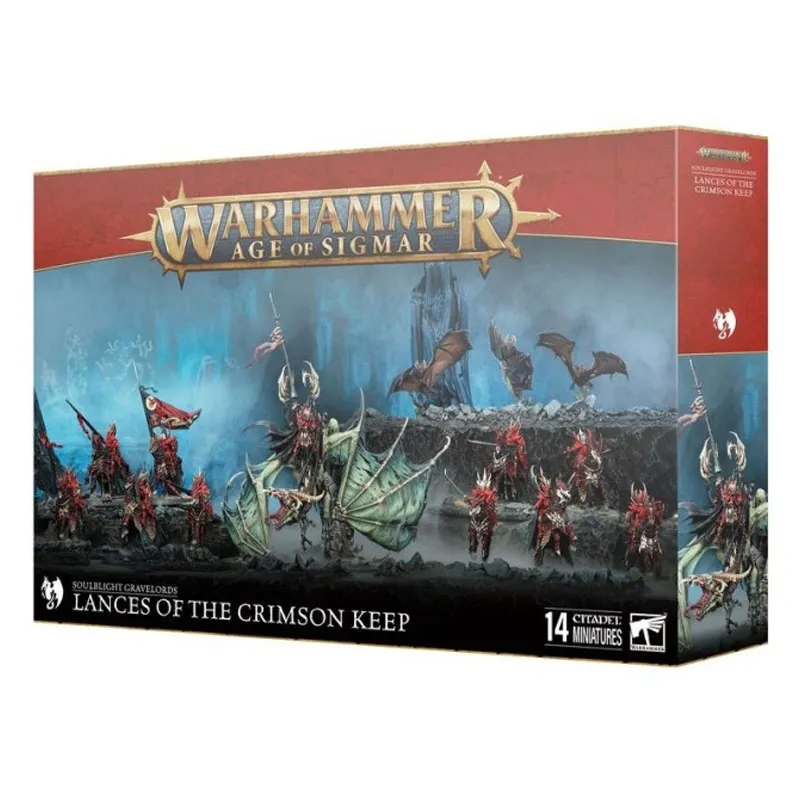Battleforce - Lances of the Crimson Keep Soulblight Gravelords (Necroseñores Pudrealmas: Lanzas de la Torre Carmesí)
