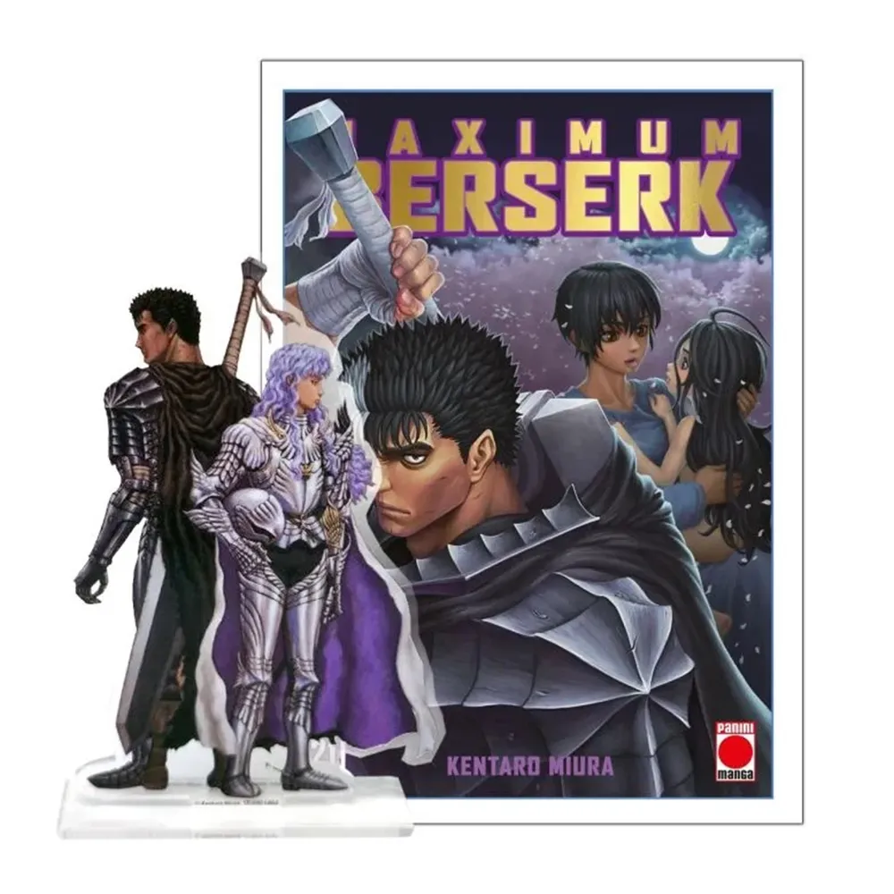 [8424248924928] BERSERK MAXIMUM 21 (LOGO DORADO + FIGURA)