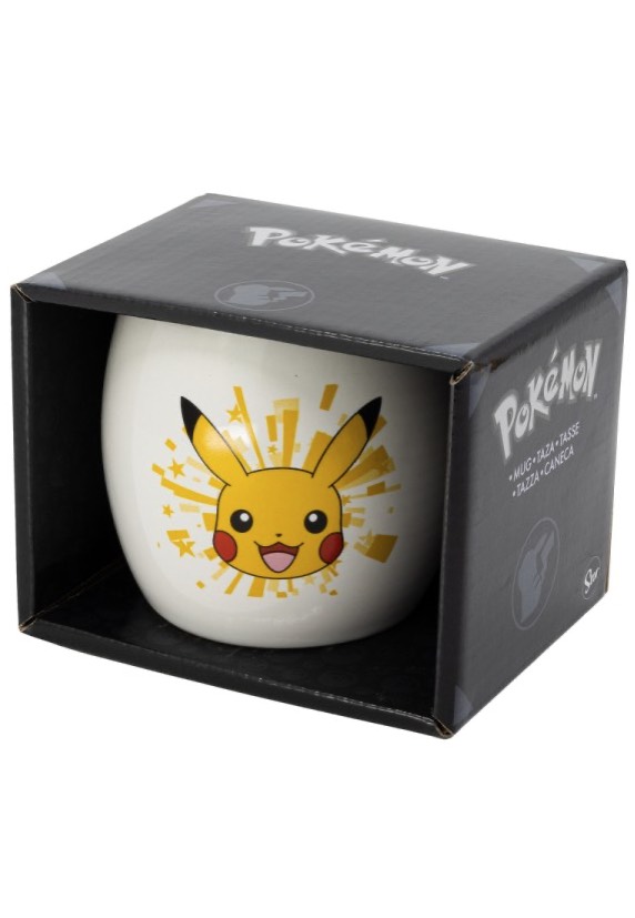 [8412497004782] TAZA CERAMICA GLOBE 380ML + CAJA PIKACHU
