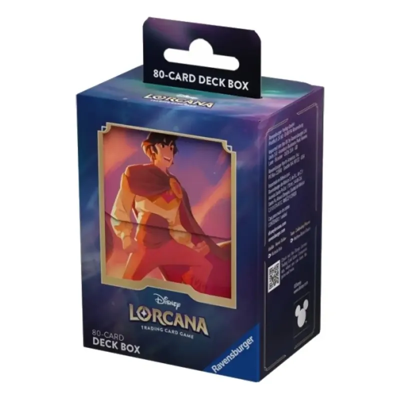 CAJA PARA MAZO Disney Lorcana TCG  Aladdin Protective Deck Box - Set 5: Shimmering Skies