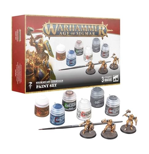 STORMCAST ETERNALS: PAINT SET - Set de pintura Forjados en la Tormenta
