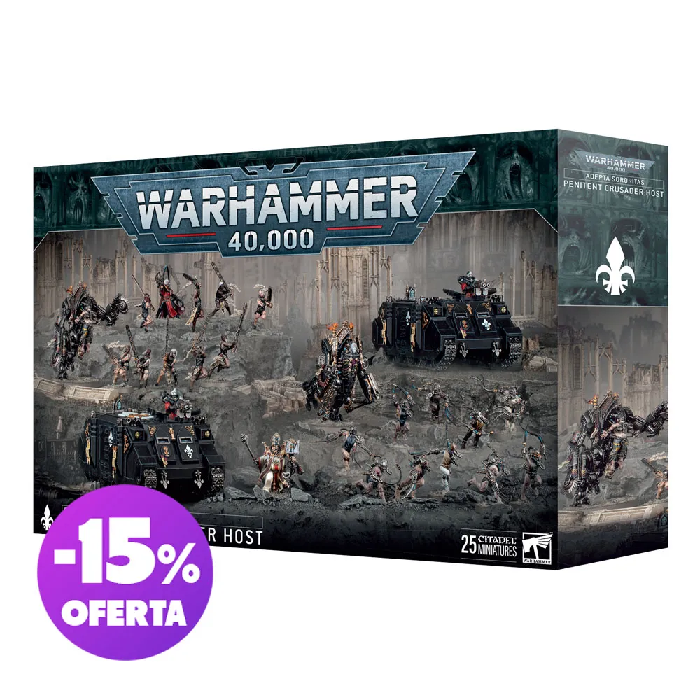 [5011921238385] Warhammer 40,000 - Adepta Sororitas Battleforce: Penitent Crusader Host
