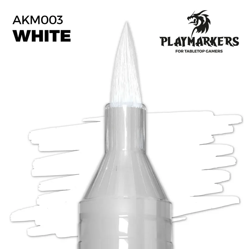 [8435568338258] WHITE – PLAYMARKER (AKM003)