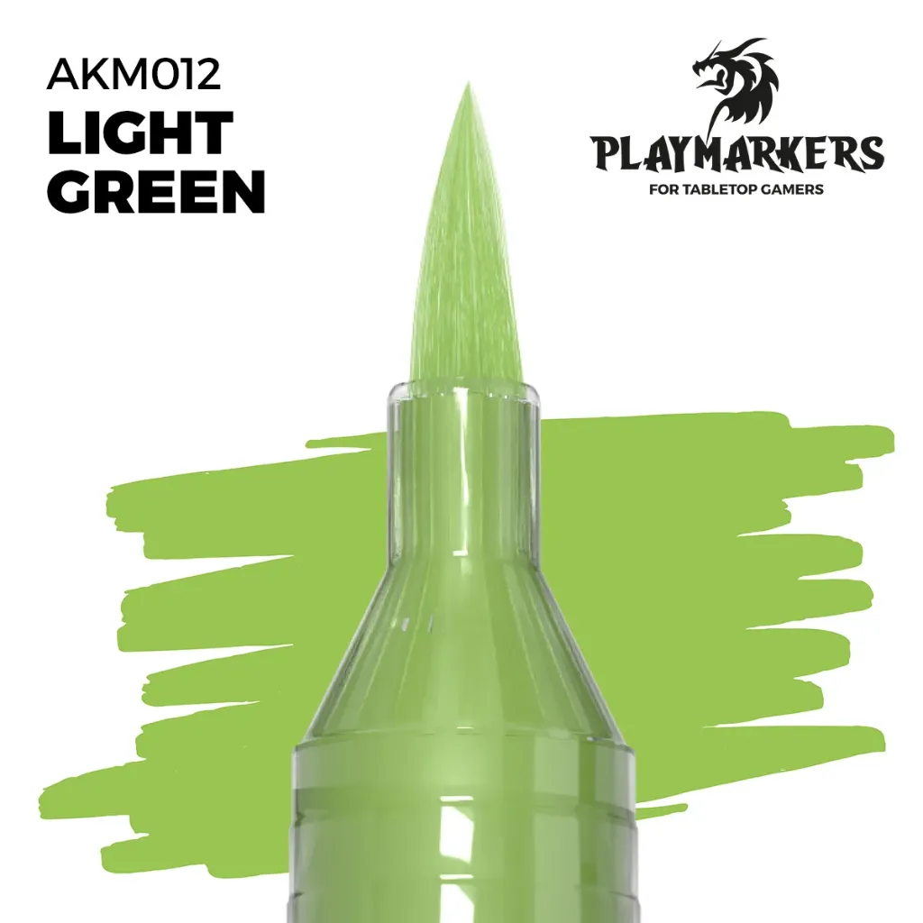 [8435568338654] LIGHT GREEN – PLAYMARKER (AKM012)
