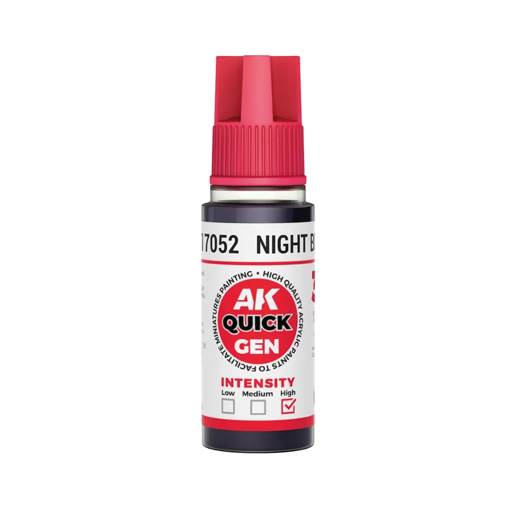 AK17052 - NIGHT BLACK – QUICK GEN COLOR