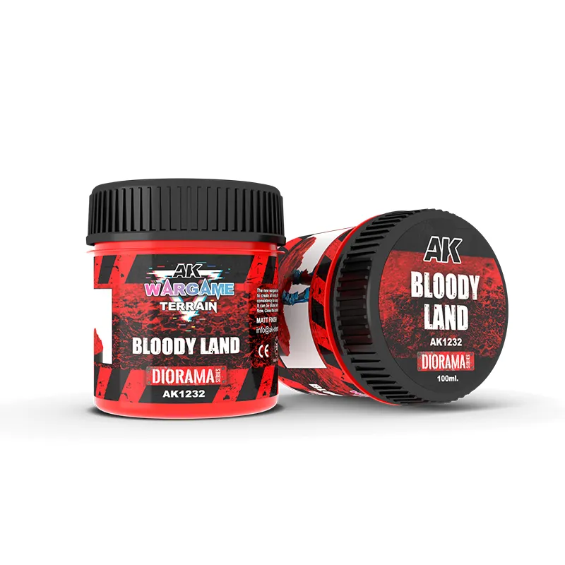 BLOODY LAND - TIERRA SANGRIENTA - TERRENOS WARGAME - 100ML (AK1232)