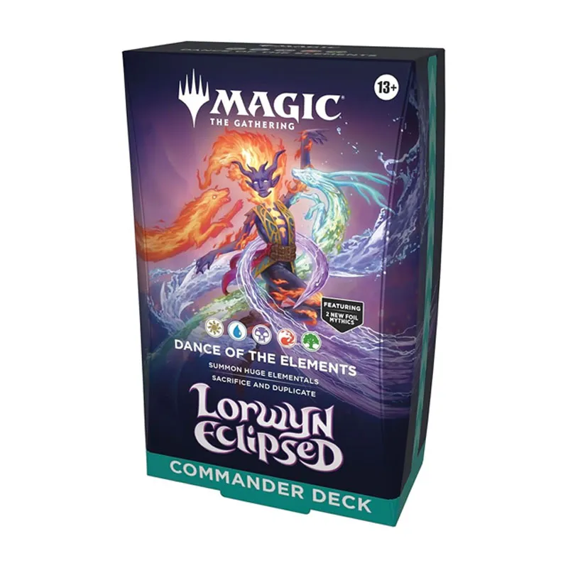 [1951663062781] MAZO COMMANDER DANCE OF THE ELEMENTS LORWYN ECLIPSED (INGLÉS)