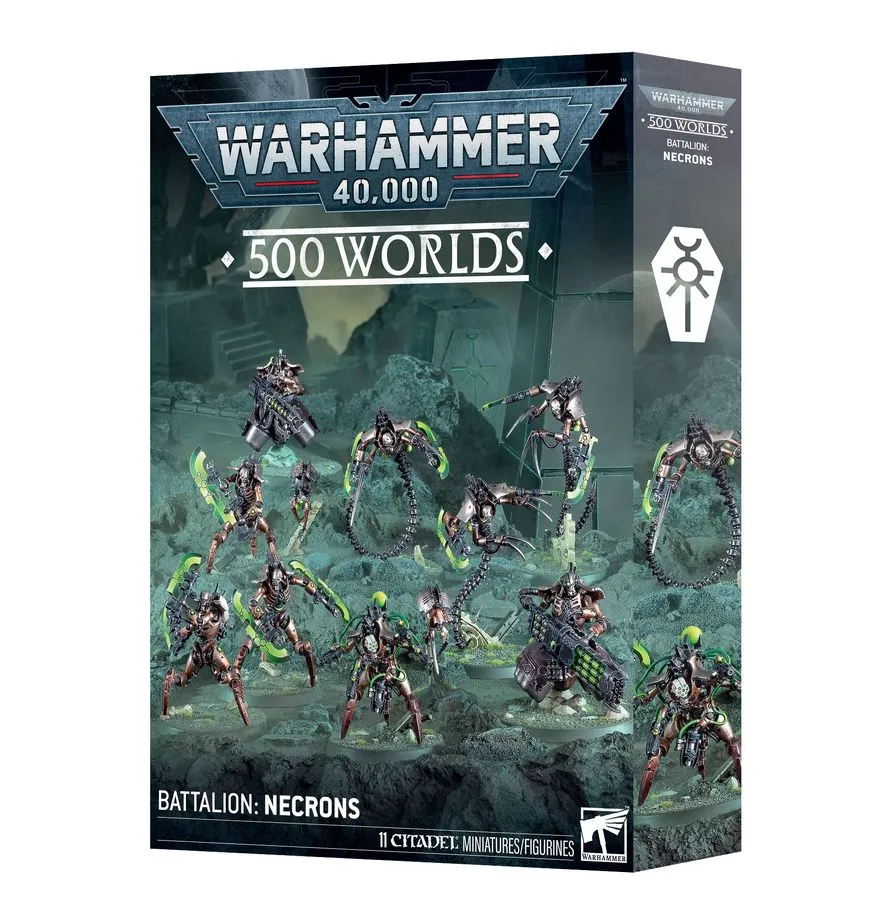 [5011921249428] 500 WORLDS BATTALION: NECRONS