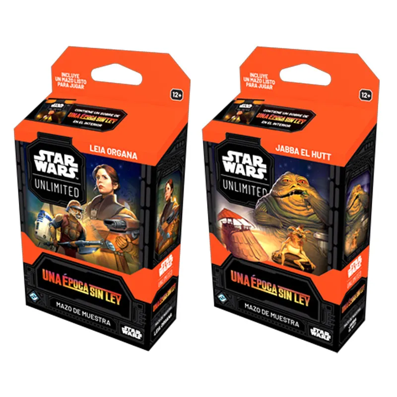 [0841333137557] SWU: Una época sin ley pack de mazos (español)