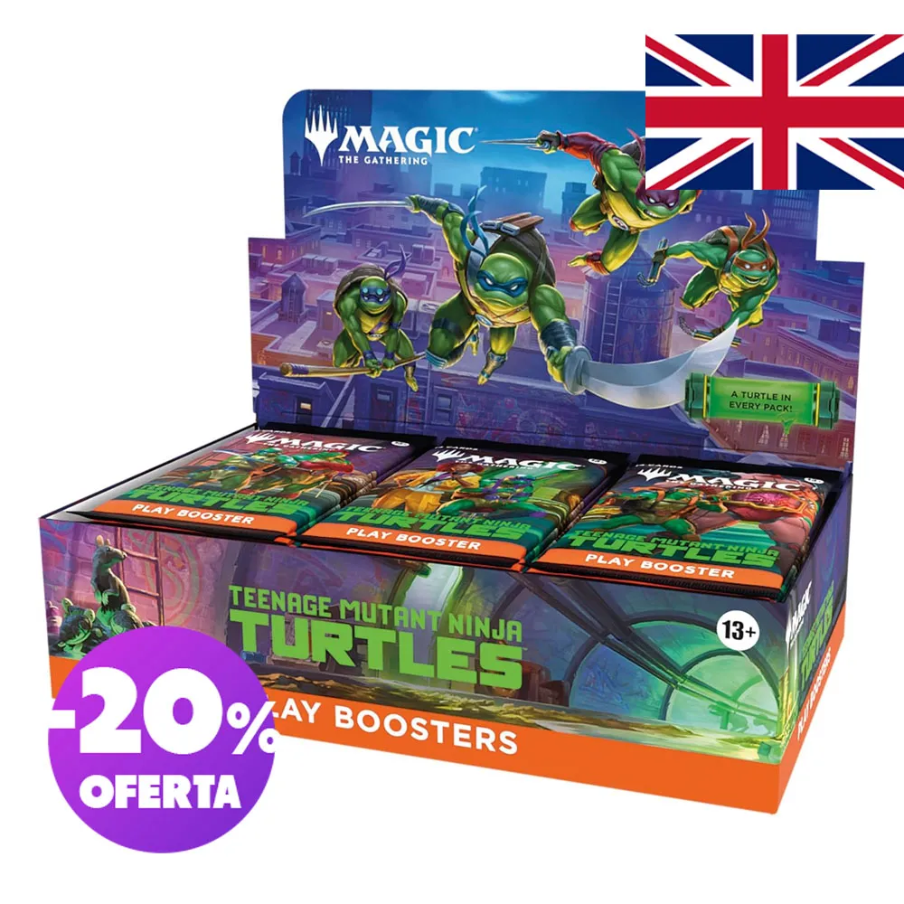 [195166308036] Caja de PLAY BOOSTERS Magic: The Gathering | Teenage Mutant Ninja Turtles (INGLÉS)