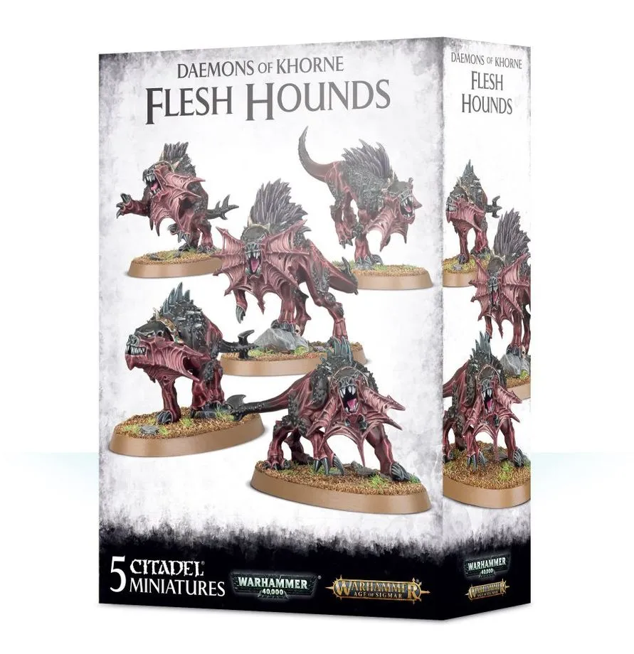 [5011921259205] BLADES OF KHORNE: FLESH HOUNDS - MASTINES DE KHORNE