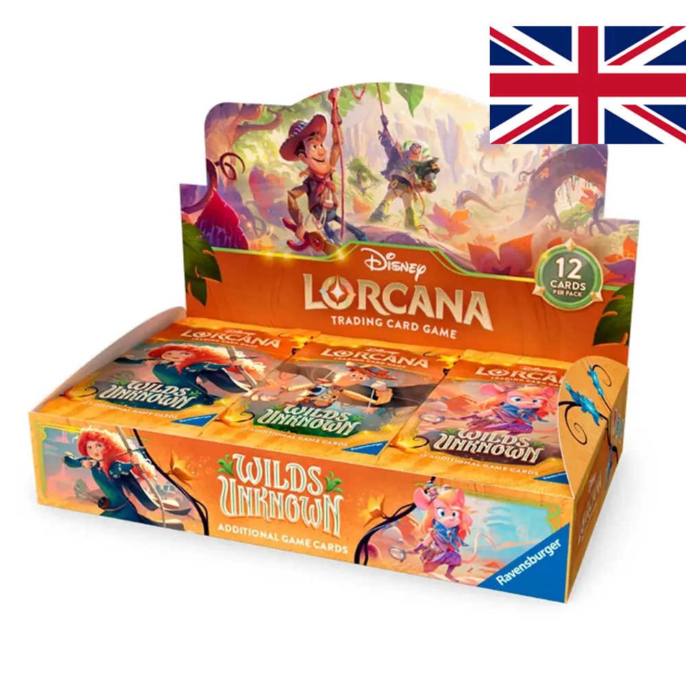 [4050368900197] CAJA DE 24 SOBRES Wilds Unknown - Disney Lorcana TCG