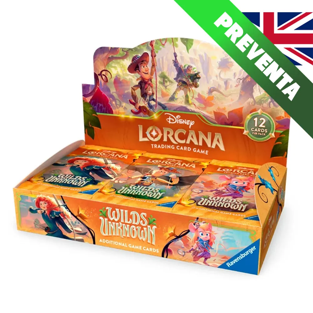 CAJA DE 24 SOBRES Wilds Unknown - Disney Lorcana TCG
